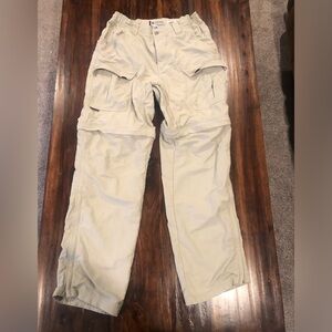 Columbia zip off hiking pants, size 34